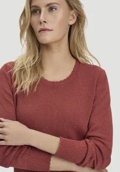 hessnatur Strick Pullover Relaxed aus Leinen mit Bio-Baumwolle und LENZING™ ECOVERO von|Damen Pullover