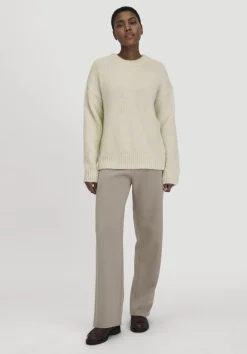 hessnatur Strick Pullover Relaxed aus Alpaka mit Bio-Baumwolle von|Damen Pullover