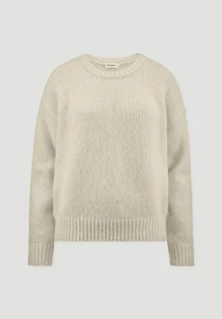 hessnatur Strick Pullover Relaxed aus Alpaka mit Bio-Baumwolle von|Damen Pullover