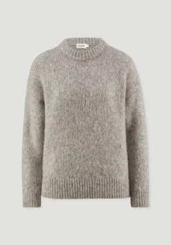 hessnatur Strick Pullover Relaxed aus Alpaka mit Bio-Baumwolle von|Damen Pullover