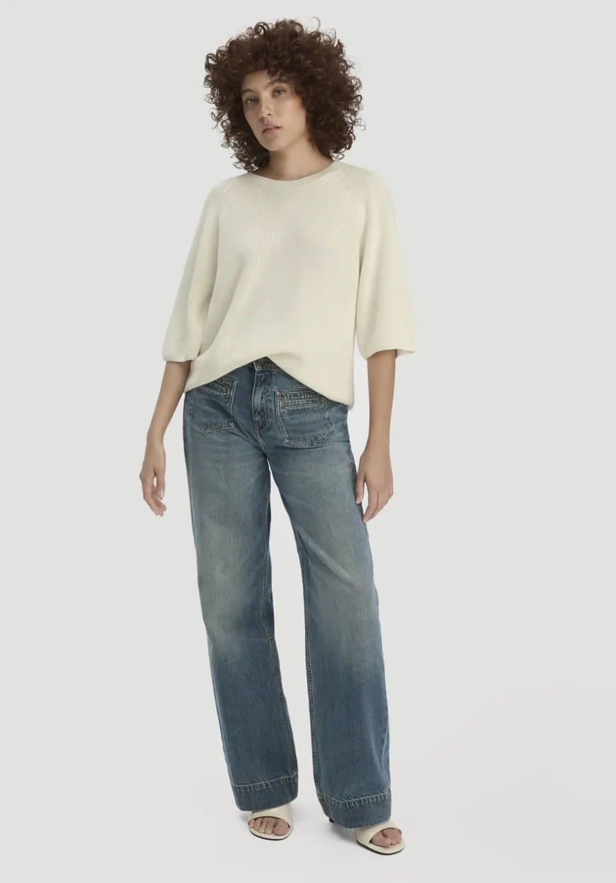 hessnatur Strick Pullover Relaxed aus reiner Bio-Baumwolle von|Damen Pullover