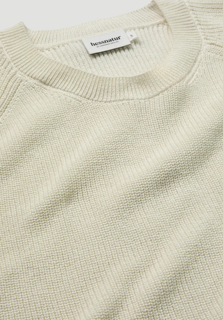 hessnatur Strick Pullover Relaxed aus reiner Bio-Baumwolle von|Damen Pullover