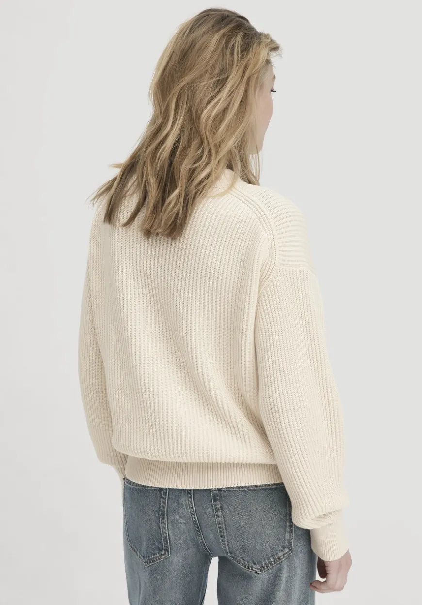 hessnatur Strick Pullover Relaxed aus reiner Bio-Baumwolle von|Damen Pullover