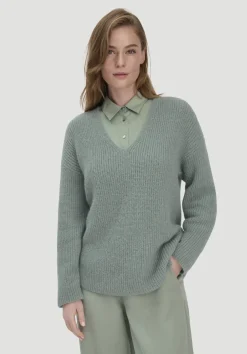 hessnatur Strick Pullover Relaxed aus reinem Alpaka von|Damen Pullover