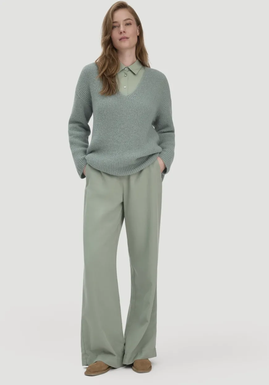 hessnatur Strick Pullover Relaxed aus reinem Alpaka von|Damen Pullover