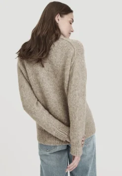 hessnatur Strick Pullover Relaxed aus Alpaka mit Bio-Baumwolle von|Damen Pullover