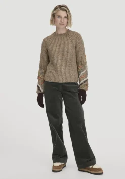 hessnatur Strick Pullover Relaxed aus Alpaka mit Bio-Baumwolle von|Damen Pullover