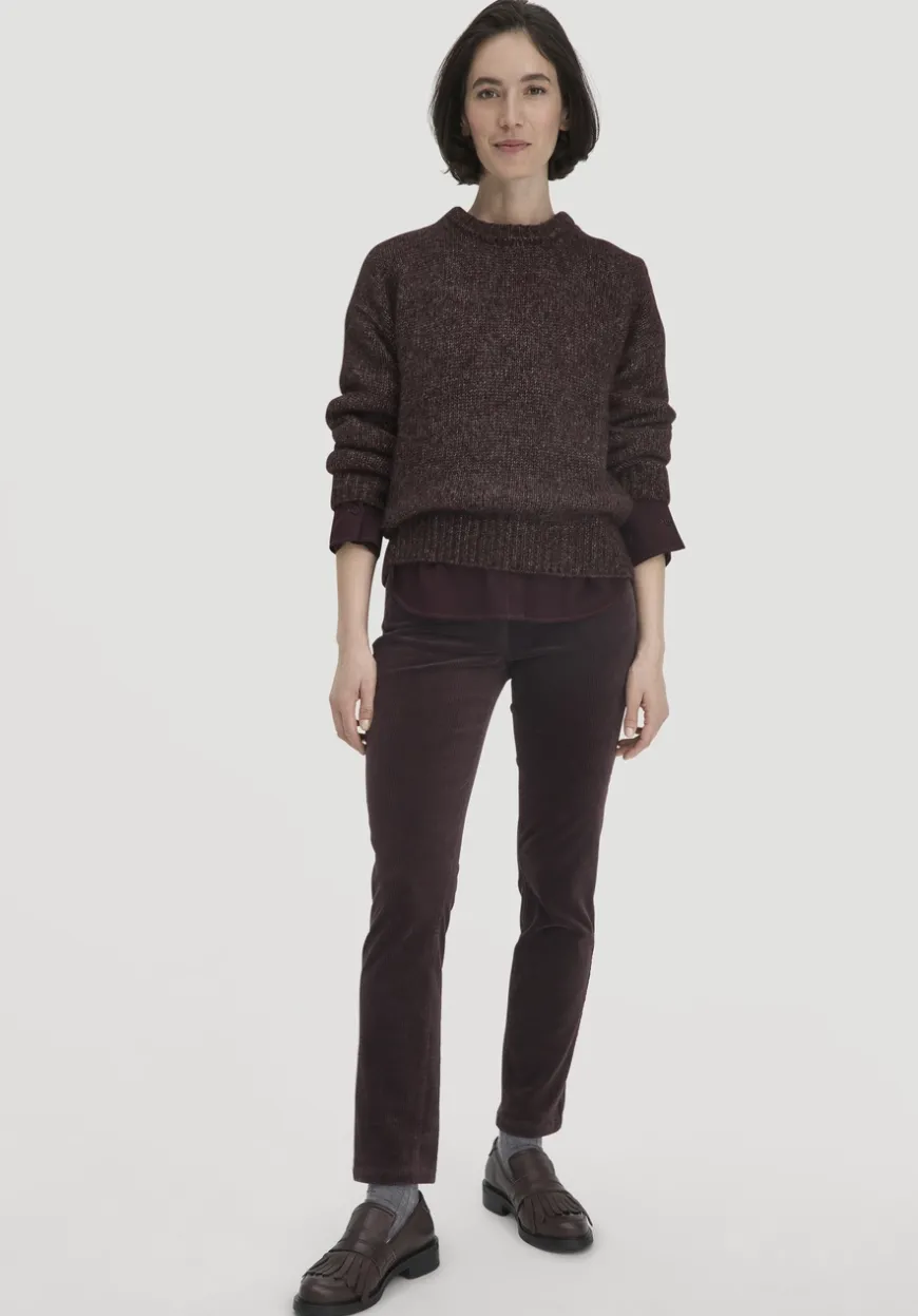 hessnatur Strick Pullover Relaxed aus Alpaka mit Bio-Baumwolle von|Damen Pullover