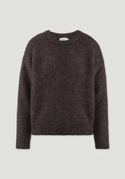 hessnatur Strick Pullover Relaxed aus Alpaka mit Bio-Baumwolle von|Damen Pullover