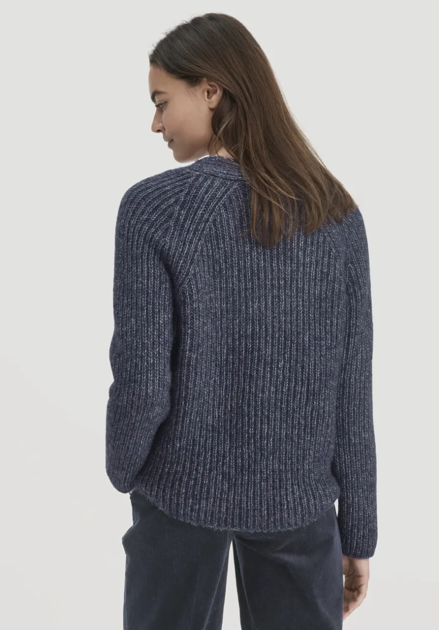 hessnatur Strick Pullover Relaxed aus Alpaka mit Bio-Baumwolle von|Damen Pullover