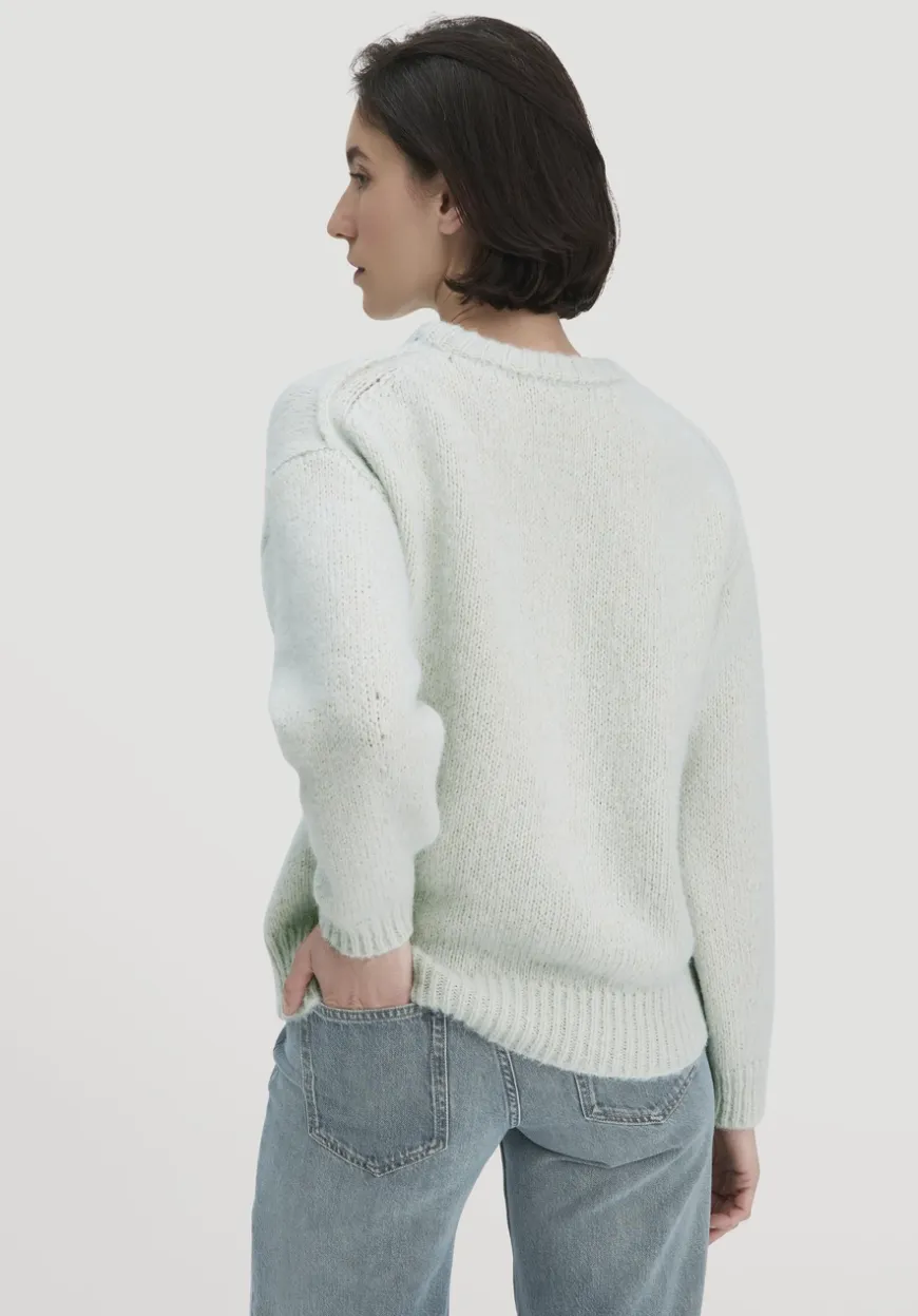 hessnatur Strick Pullover Relaxed aus Alpaka mit Bio-Baumwolle von|Damen Pullover