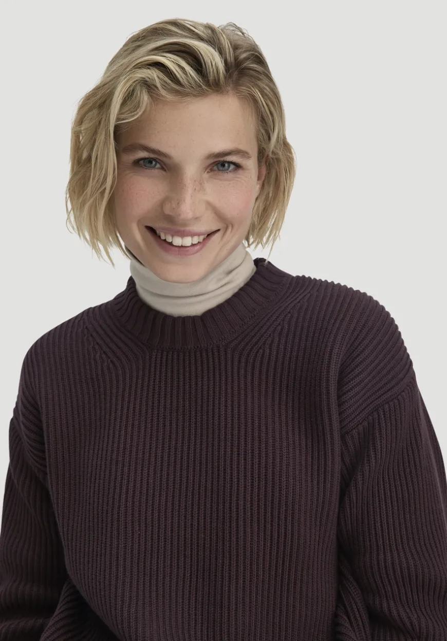 hessnatur Strick Pullover Relaxed aus reiner Bio-Baumwolle von|Damen Pullover