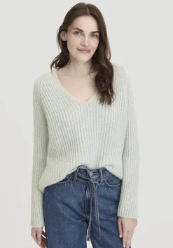 hessnatur Strick Pullover Relaxed aus Alpaka mit Bio-Baumwolle von|Damen Pullover