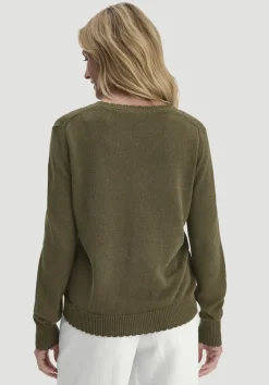 hessnatur Strick Pullover Relaxed aus Leinen mit Bio-Baumwolle und LENZING™ ECOVERO von|Damen Pullover