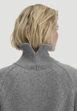 hessnatur Strick Pullover Relaxed aus Bio-Merinowolle mit Bio-Baumwolle von|Damen Pullover