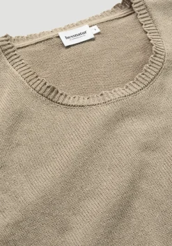 hessnatur Strick Pullover Relaxed aus Leinen mit Bio-Baumwolle und LENZING™ ECOVERO von|Damen Pullover