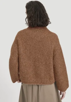 hessnatur Strick Pullover Relaxed aus Alpaka mit Bio-Baumwolle von|Damen Pullover