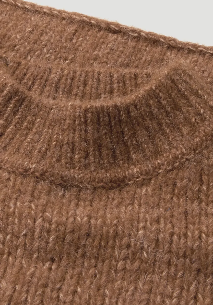 hessnatur Strick Pullover Relaxed aus Alpaka mit Bio-Baumwolle von|Damen Pullover