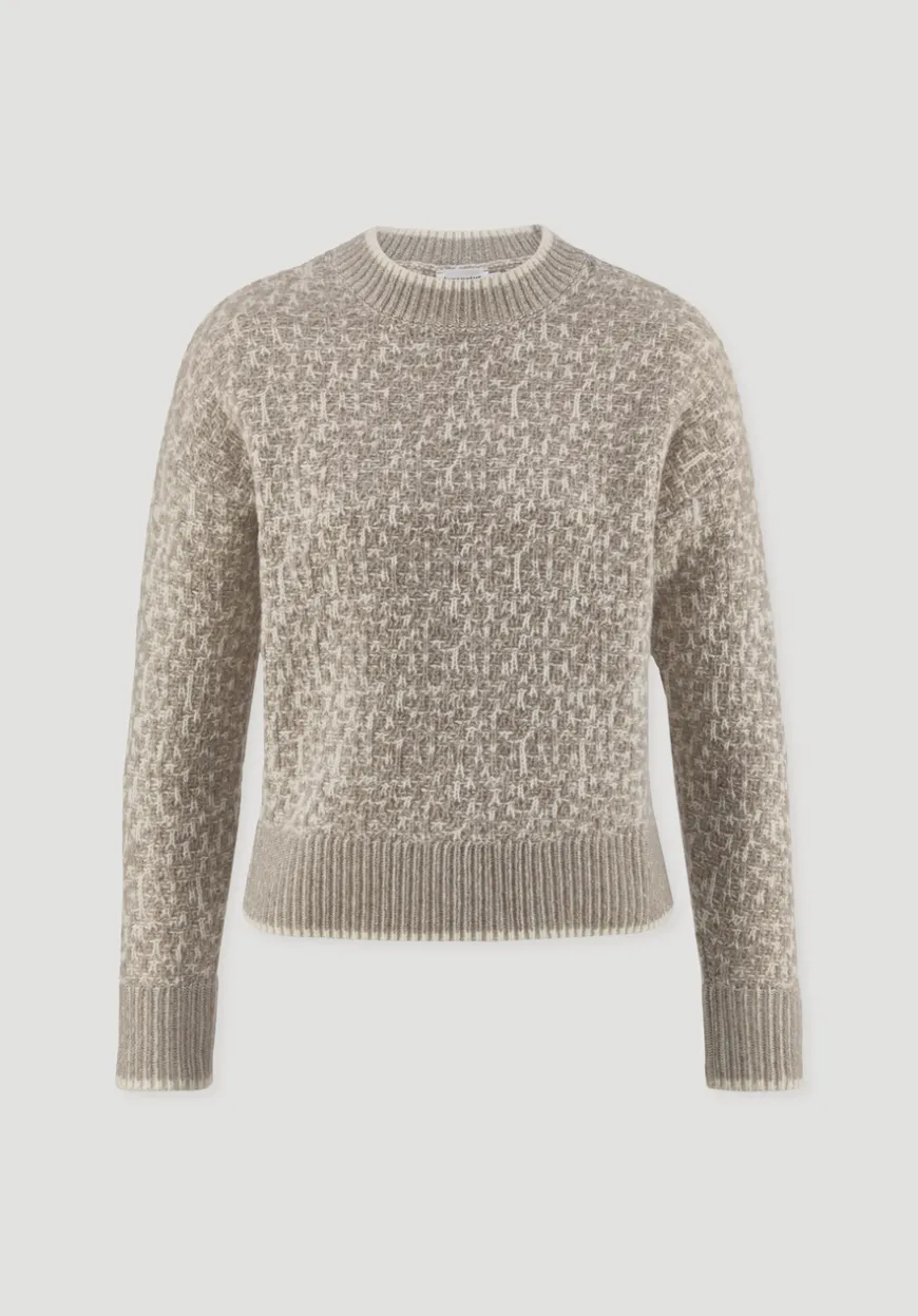 hessnatur Strick Pullover Relaxed BETTER RECYCLING aus reiner Bio-Merinowolle von|Damen Pullover