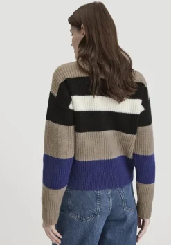 hessnatur Strick Pullover Relaxed BETTER RECYCLING aus reiner Bio-Merinowolle von|Damen Pullover
