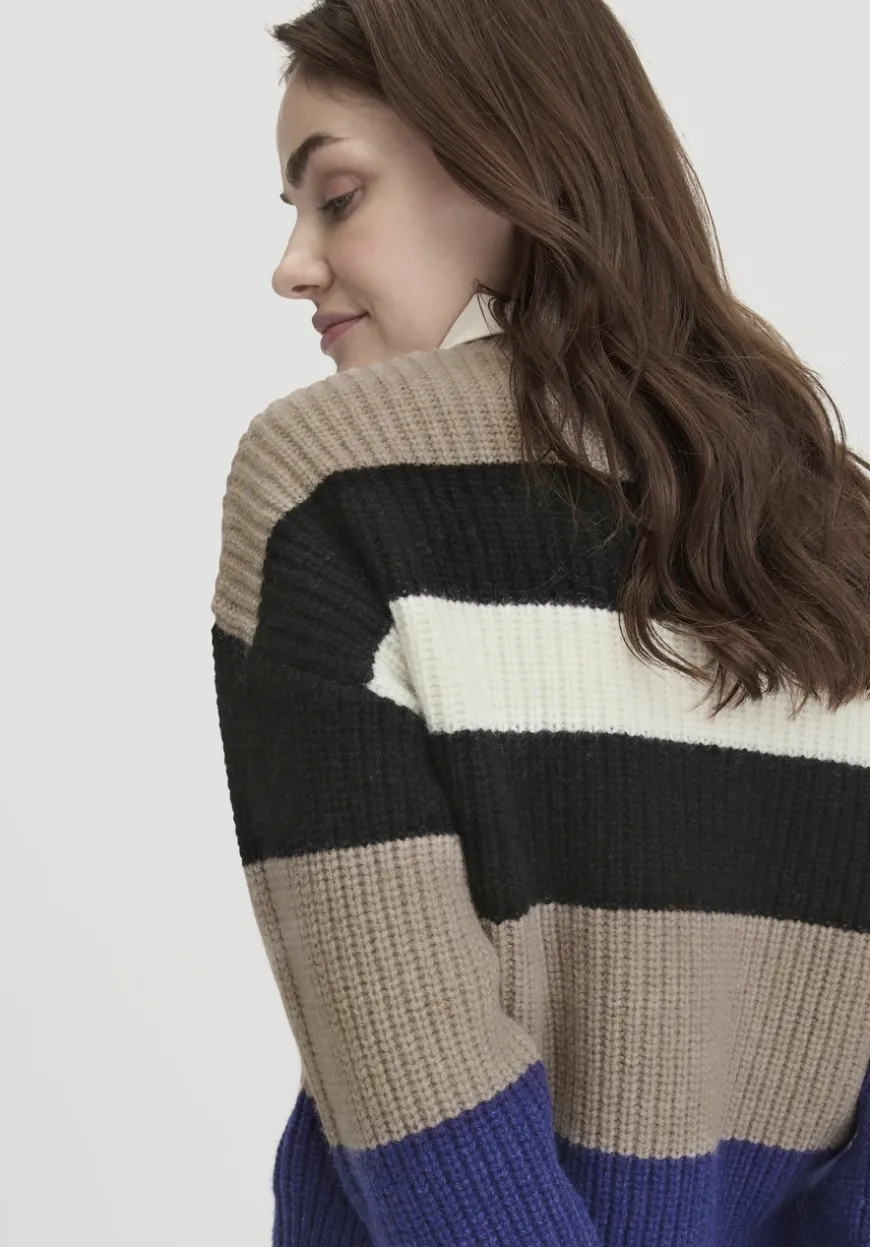 hessnatur Strick Pullover Relaxed BETTER RECYCLING aus reiner Bio-Merinowolle von|Damen Pullover
