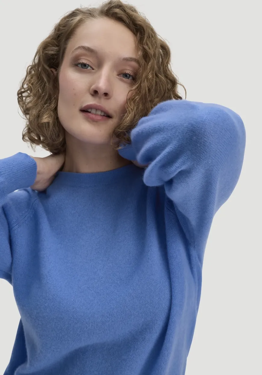 hessnatur Strick Pullover Relaxed BETTER RECYCLING aus reinem Cashmere von|Damen Pullover