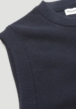 hessnatur Strick Pullunder Regular aus Bio-Merinowolle und Bio-Baumwolle von|Herren Pullover