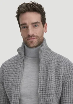 hessnatur Strick Rollkragen Pullover Regular aus reiner Bio-Merinowolle von|Herren Pullover|Strick