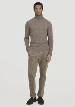 hessnatur Strick Rollkragen Pullover Regular aus Yakwolle und Schurwolle von|Herren Pullover|Strick
