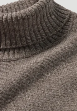 hessnatur Strick Rollkragen Pullover Regular aus Yakwolle und Schurwolle von|Herren Pullover|Strick