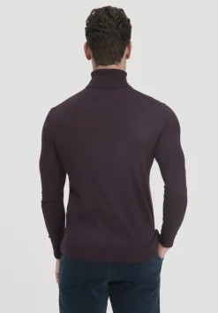 hessnatur Strick Rollkragen Pullover Regular aus reiner Bio-Merinowolle von|Herren Pullover