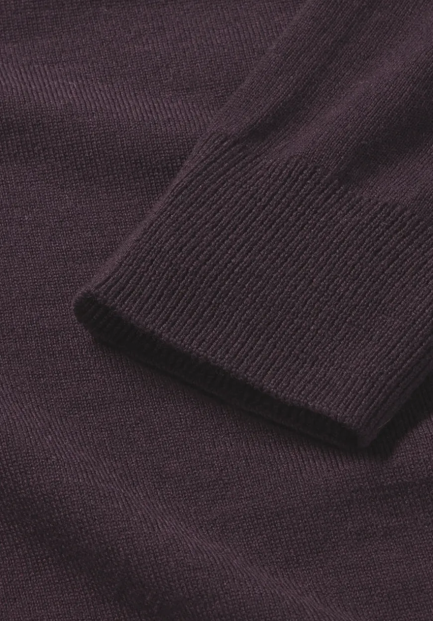 hessnatur Strick Rollkragen Pullover Regular aus reiner Bio-Merinowolle von|Herren Pullover