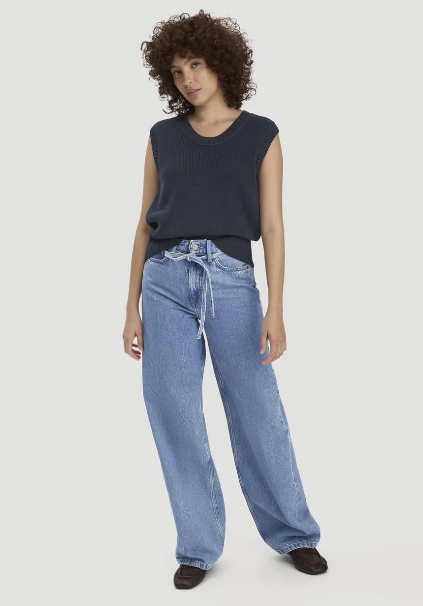 hessnatur Strick Top Regular aus reiner Bio-Baumwolle von|Damen Shirts & Tops
