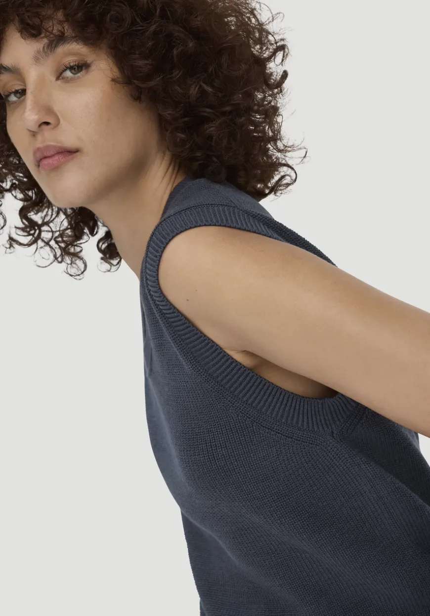 hessnatur Strick Top Regular aus reiner Bio-Baumwolle von|Damen Shirts & Tops