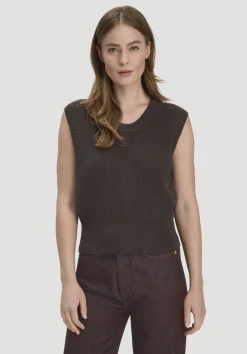 hessnatur Strick Top Regular aus reiner Bio-Baumwolle von|Damen Shirts & Tops