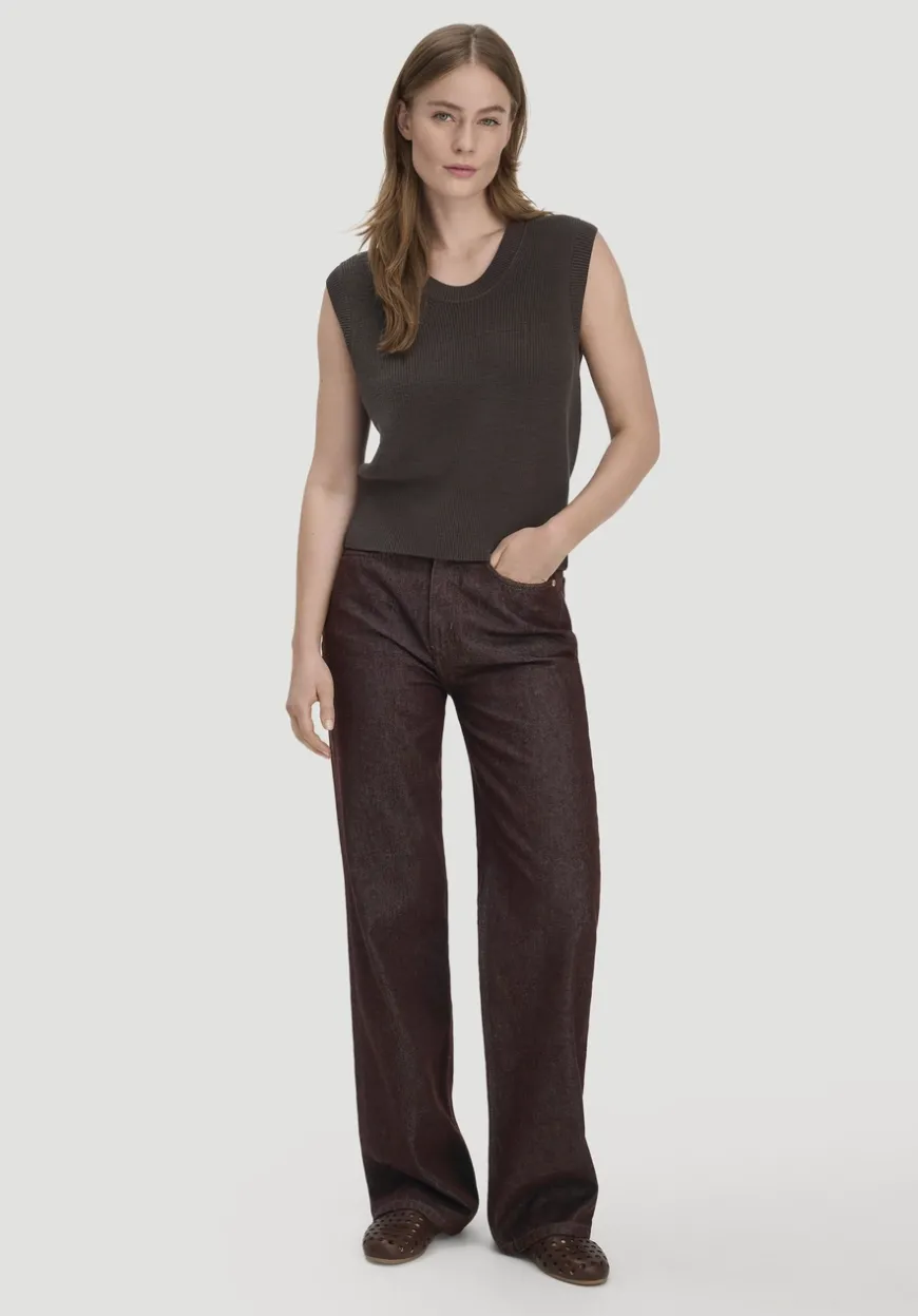 hessnatur Strick Top Regular aus reiner Bio-Baumwolle von|Damen Shirts & Tops