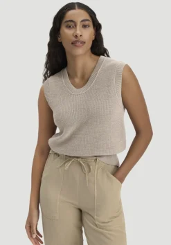 hessnatur Strick Top Regular aus reiner Bio-Baumwolle von|Damen Shirts & Tops