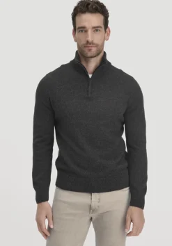 hessnatur Strick Troyer Regular aus Bio-Merinowolle mit Bio-Baumwolle von|Herren Pullover|Strick