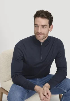 hessnatur Strick Troyer Regular aus reiner Merinowolle von|Herren Pullover