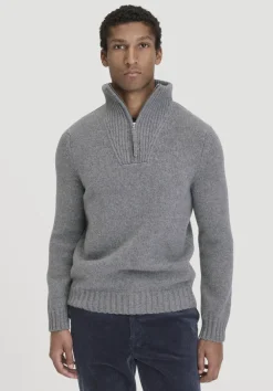 hessnatur Strick Troyer Regular BETTER RECYCLING aus reiner Bio-Merinowolle von|Herren Pullover|Strick