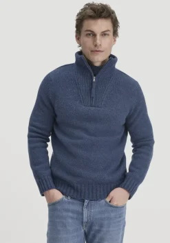 hessnatur Strick Troyer Regular BETTER RECYCLING aus reiner Bio-Merinowolle von|Herren Pullover