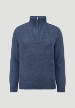hessnatur Strick Troyer Regular BETTER RECYCLING aus reiner Bio-Merinowolle von|Herren Pullover