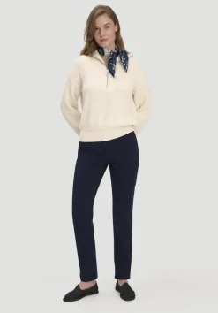 hessnatur Strick Troyer Relaxed aus reiner Bio-Baumwolle von|Damen Pullover|Strick