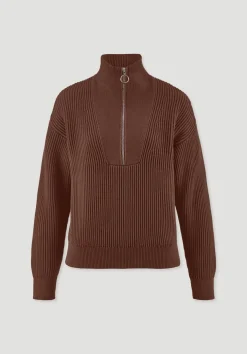 hessnatur Strick Troyer Relaxed aus reiner Bio-Baumwolle von|Damen Pullover