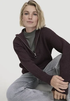 hessnatur Strick Troyer Relaxed aus reiner Bio-Baumwolle von|Damen Pullover