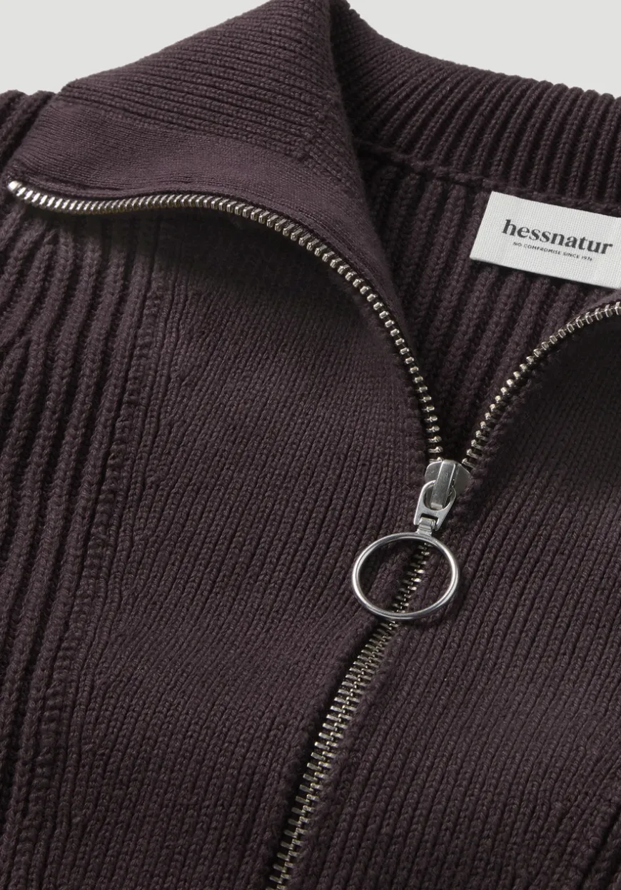 hessnatur Strick Troyer Relaxed aus reiner Bio-Baumwolle von|Damen Pullover