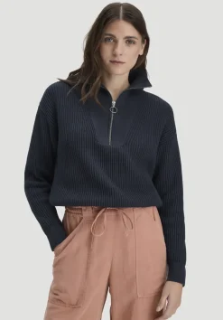 hessnatur Strick Troyer Relaxed aus reiner Bio-Baumwolle von|Damen Pullover|Strick