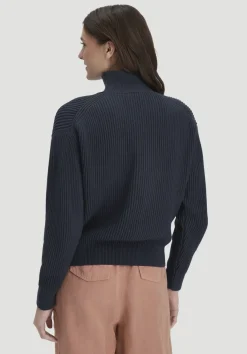 hessnatur Strick Troyer Relaxed aus reiner Bio-Baumwolle von|Damen Pullover|Strick