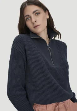 hessnatur Strick Troyer Relaxed aus reiner Bio-Baumwolle von|Damen Pullover|Strick