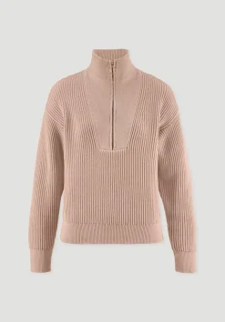 hessnatur Strick Troyer Relaxed aus reiner Bio-Baumwolle von|Damen Pullover